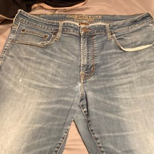 Seven pair of slider use American Eagle size 3832s